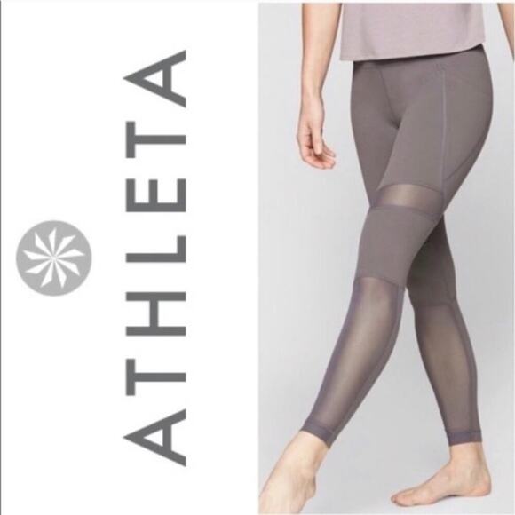 Athleta Meshblock Stash Pocket Salutation‎ XS - Picture 1 of 4